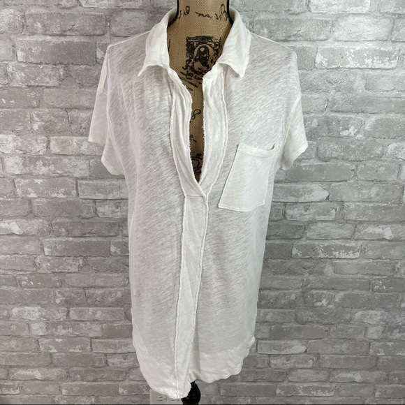 Free People We The Free - linen/cotton T - Picture 8 of 9